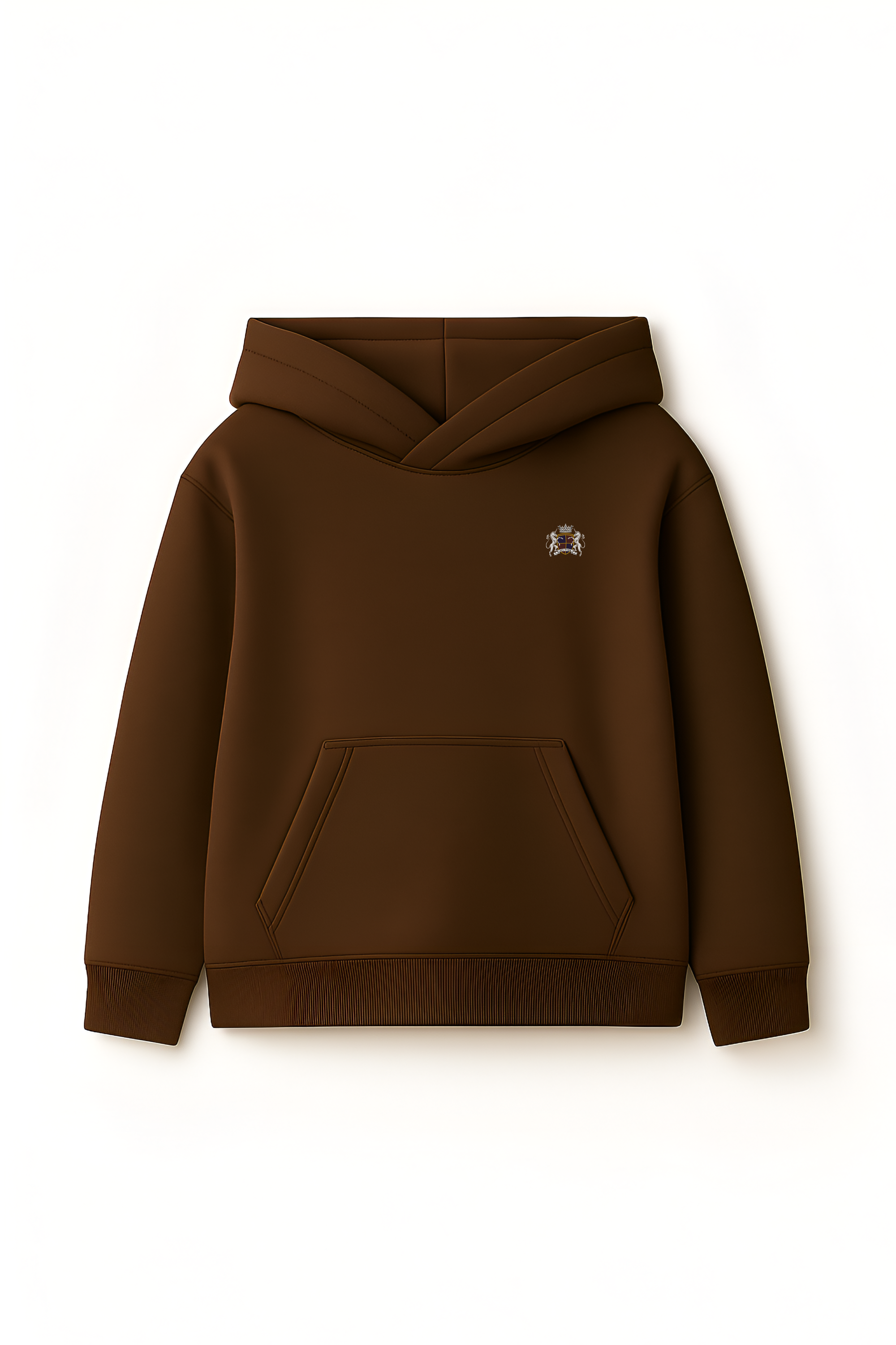 Men's Relaxed Coffee Brown Hoodie