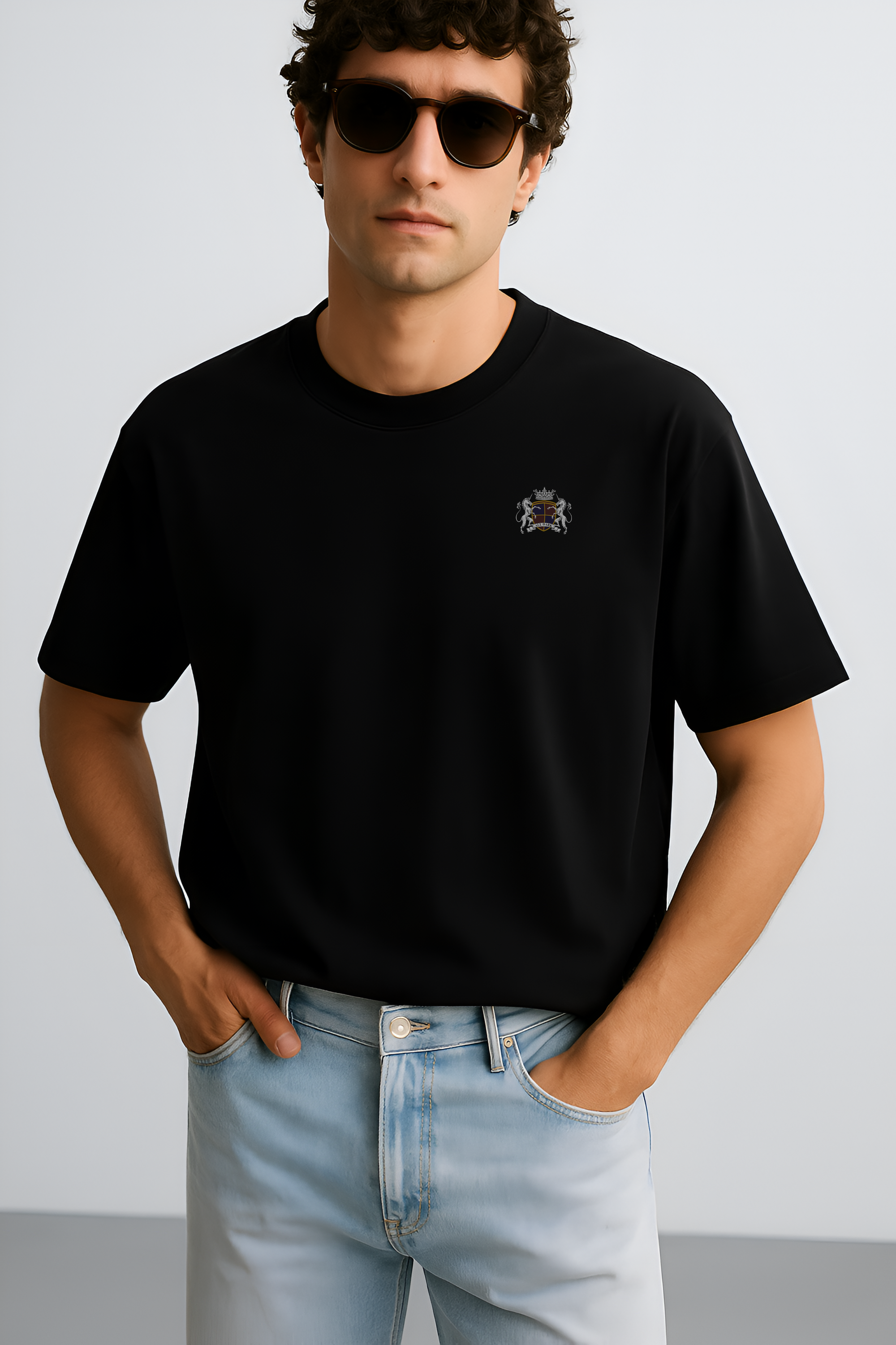 Men's Black Oversize T-Shirt