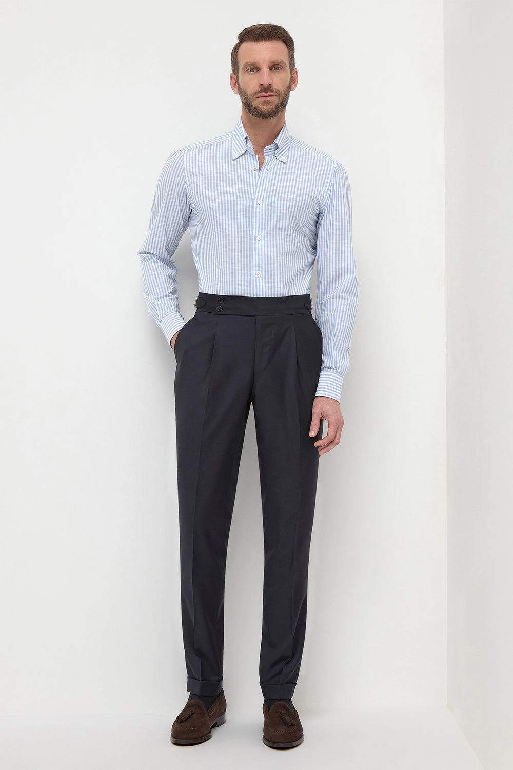 Striped Shirt - Blue