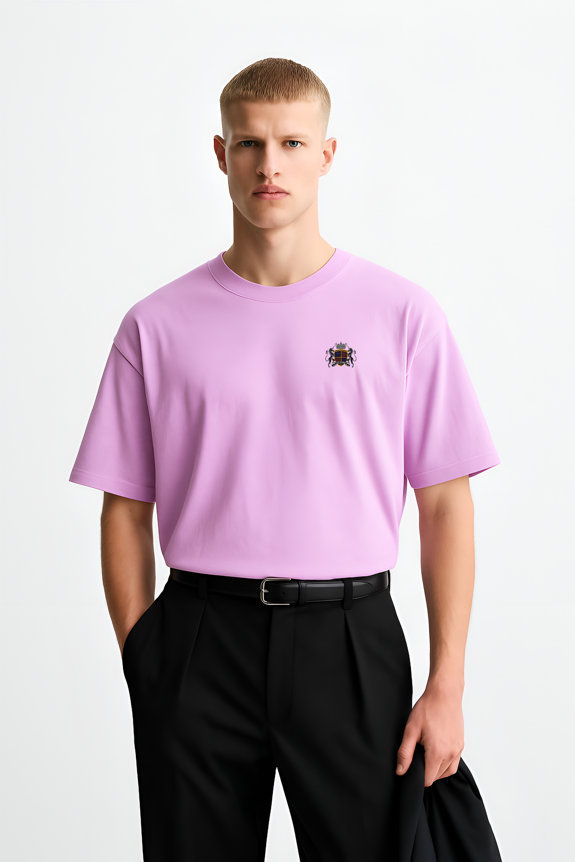 Men's Lavender Oversize T-Shirt