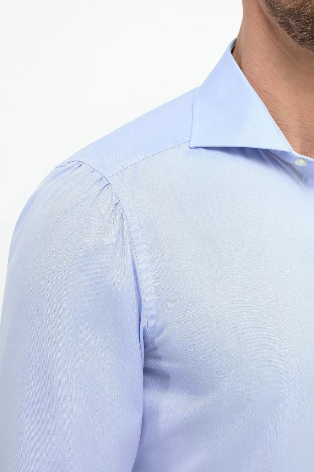 Cutaway Collar Shirt - Blue