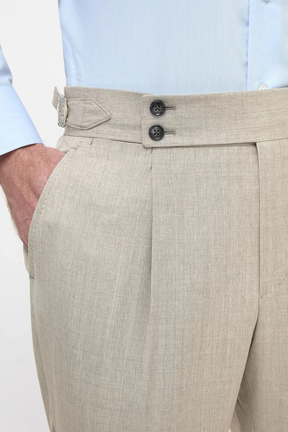 Italian Trousers - Biege