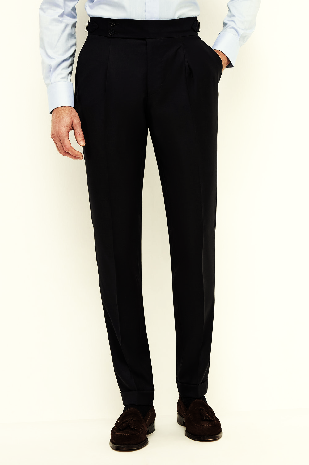 Italian Trousers - Black