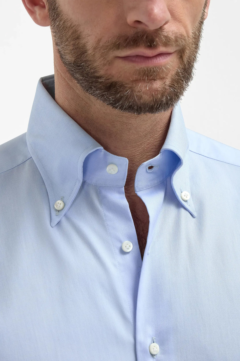 Button Down Shirt - Powder Blue